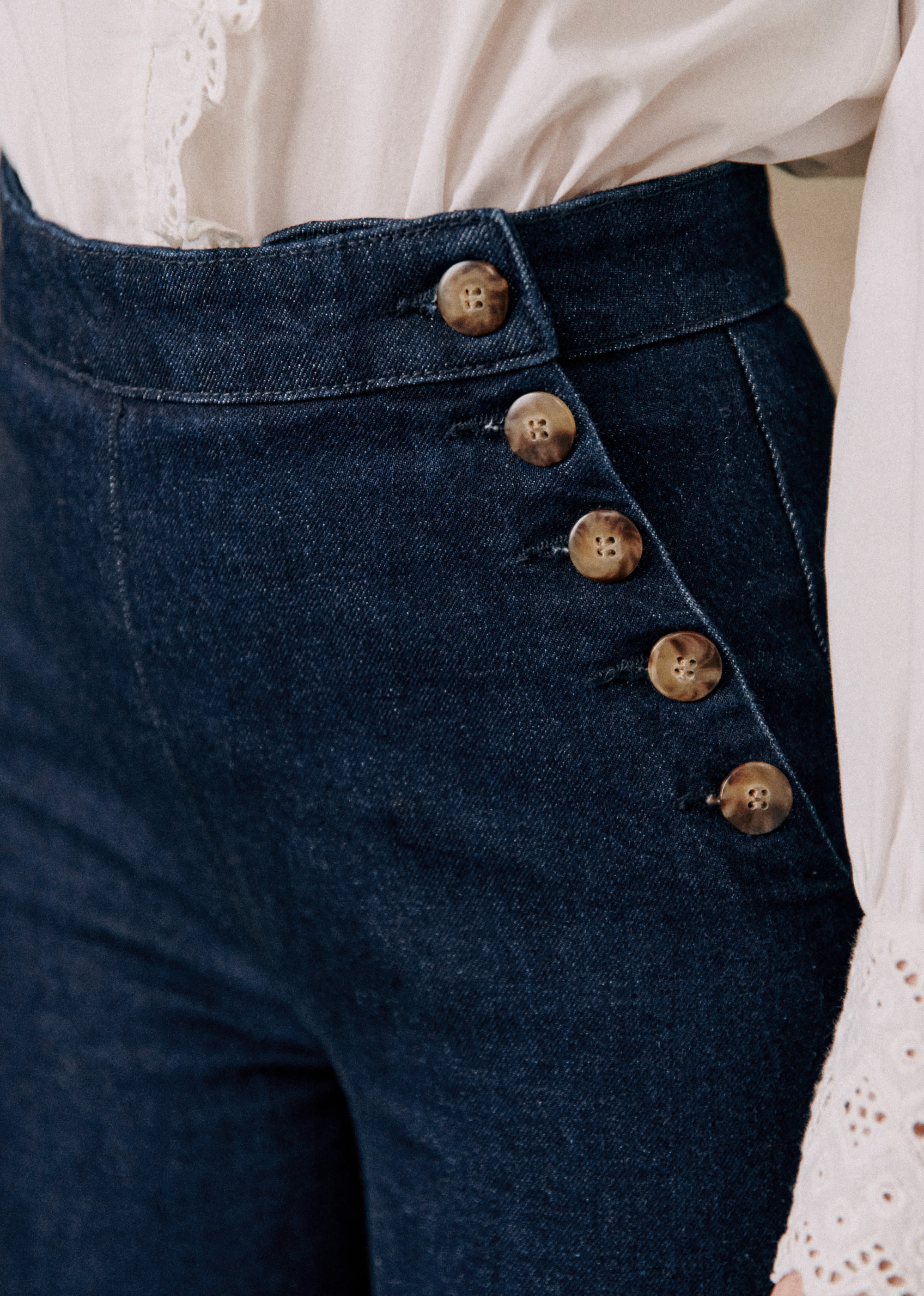 Pantalon Marino - Denim - E-SHOP/BAS Pantalons 5905613