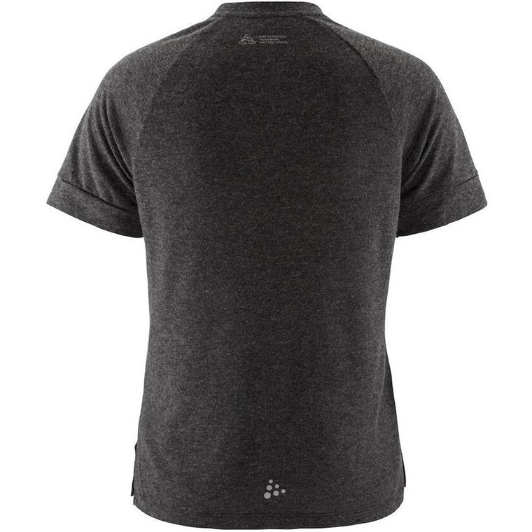 Craft Pro Trail Wool SS Tee W Black/Melange