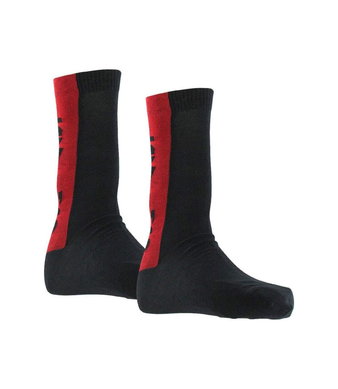 LEVI'S Lot de 2 paires de Chaussettes Mixte Coton TAB Noir Rouge