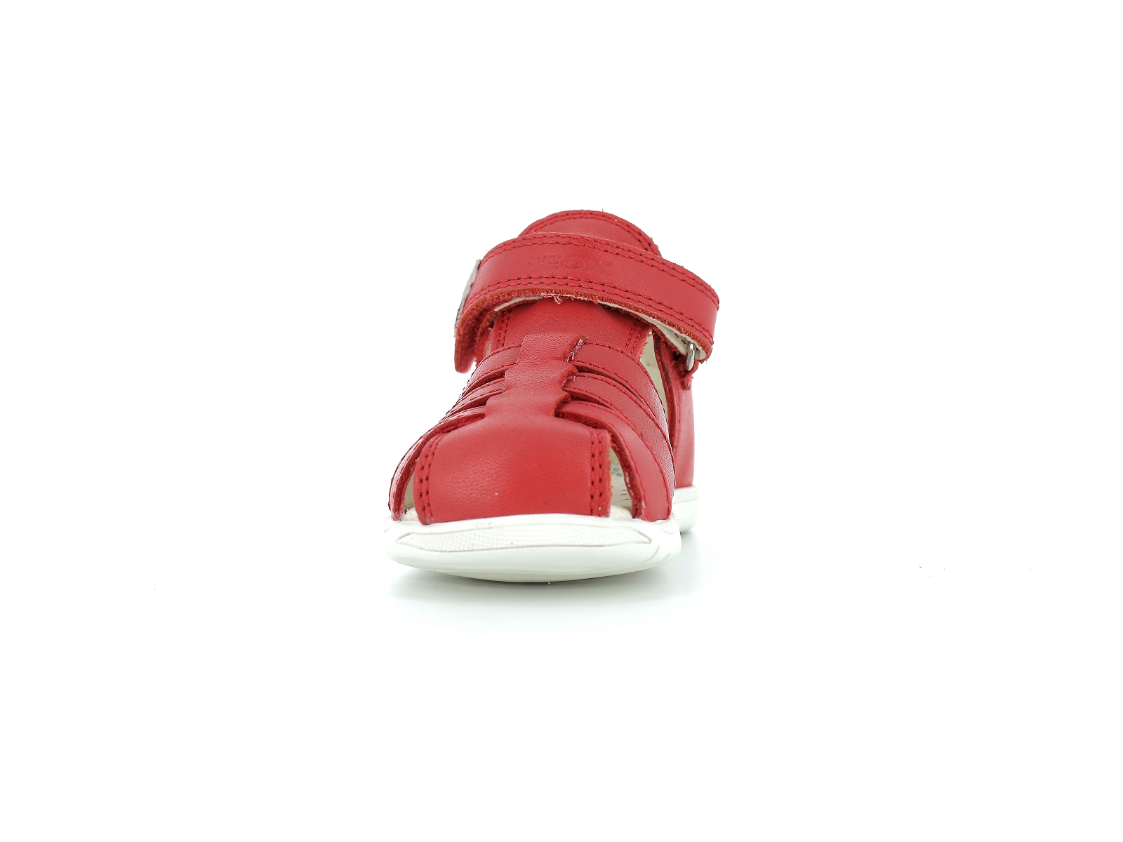 Geox-SANDAL MACCHIA BOY-B254VA Cuir Rouge