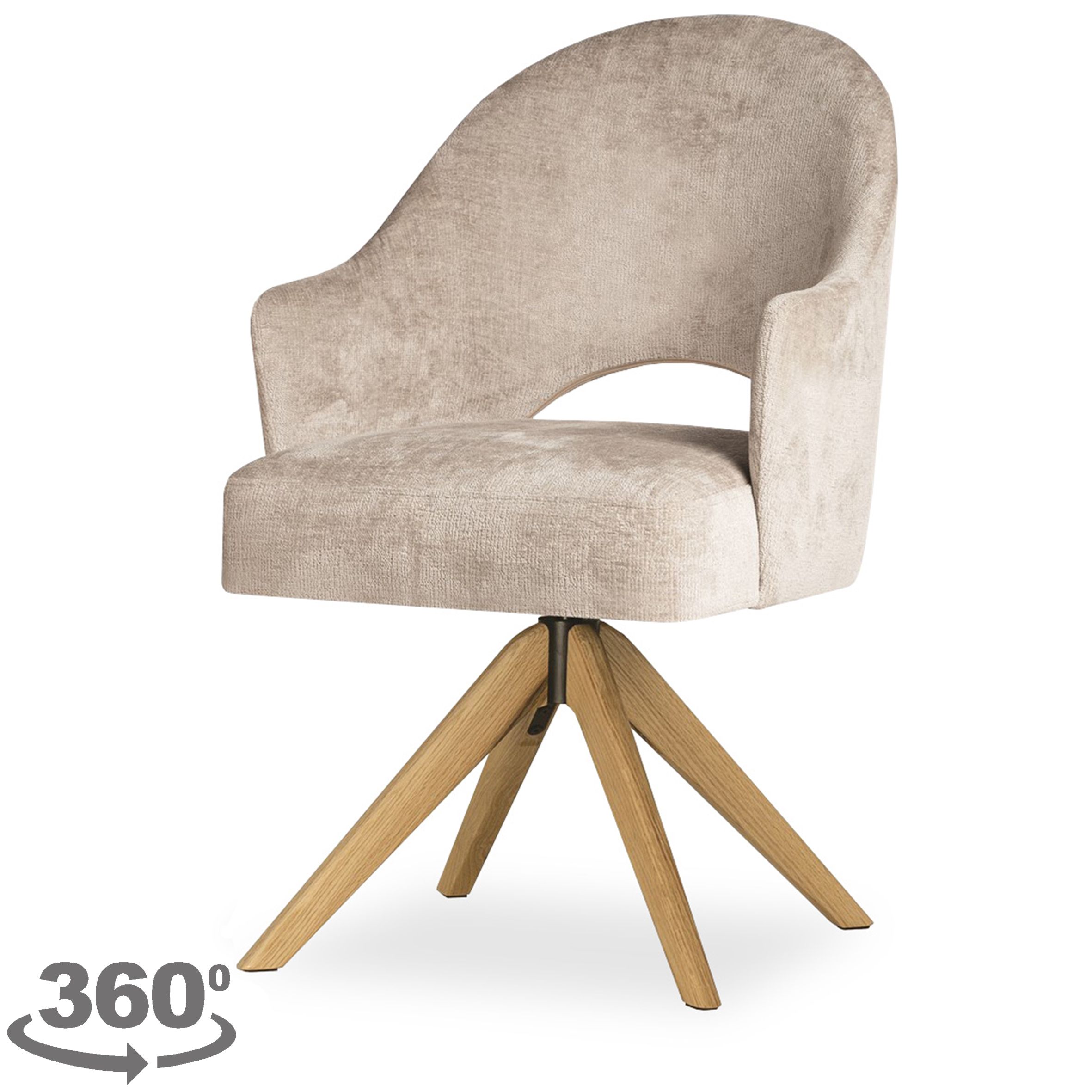 Eetstoel Rohan B58 x D65 x H88 cm