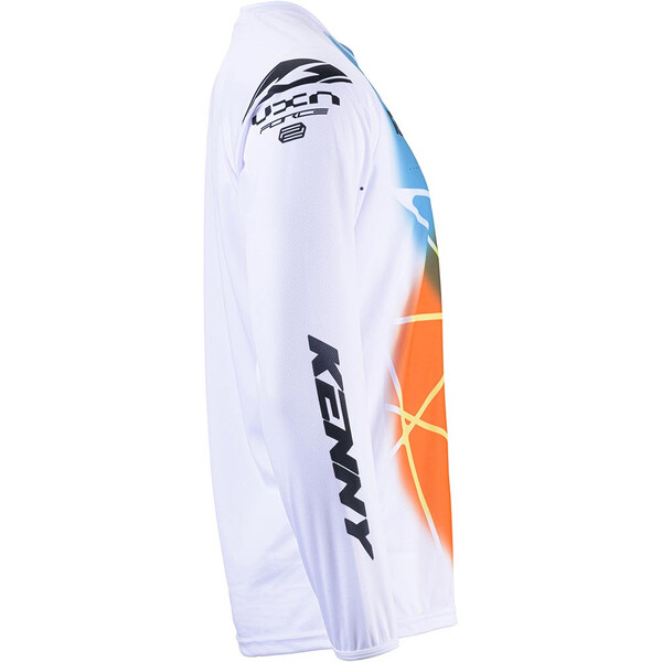 Kenny - Maillot enfant Force Kid Sphere Blanc / Multicolore