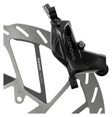 Frein à Disque Arrière Sram Code Silver Stealth (Sans Disque) 2000 mm Noir