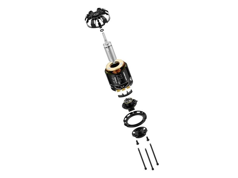 Hobbywing Brushless Sensored Motor Xerun V10 G4R 21.5T 2100 Sensored Brushless Motor für 1:10 Onroad Modelle und Stock-Rennen