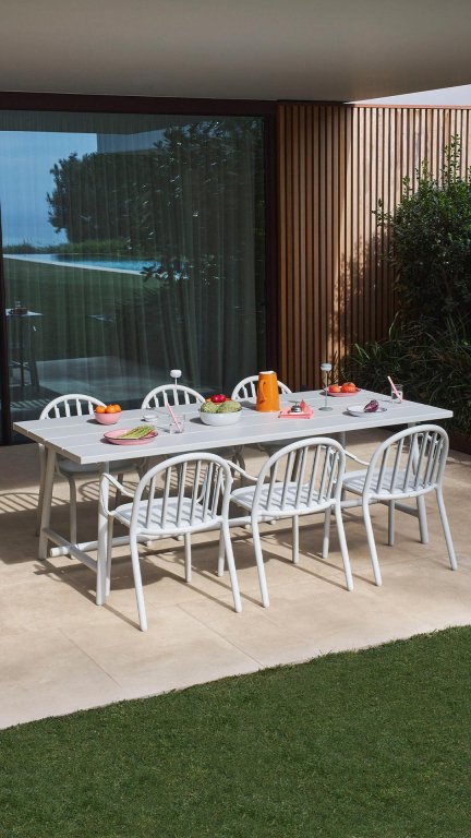 Fatboy Fred's tuinstoel met armleuning Dark Sage