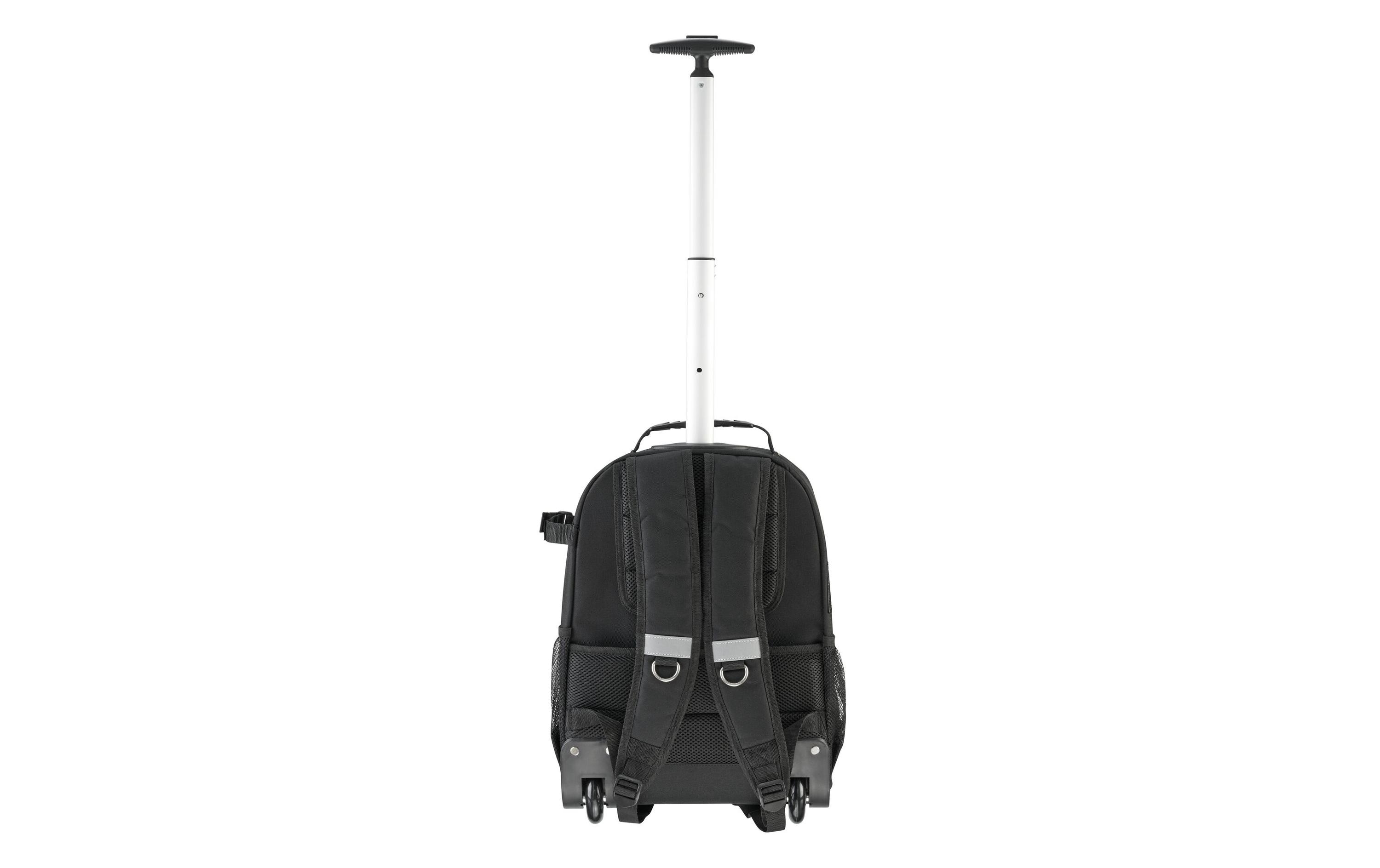 Werkzeugrucksack EssentialRucksack mit Rollen und Teleskopgriff für einfachen Transport schwerer Werkzeuge