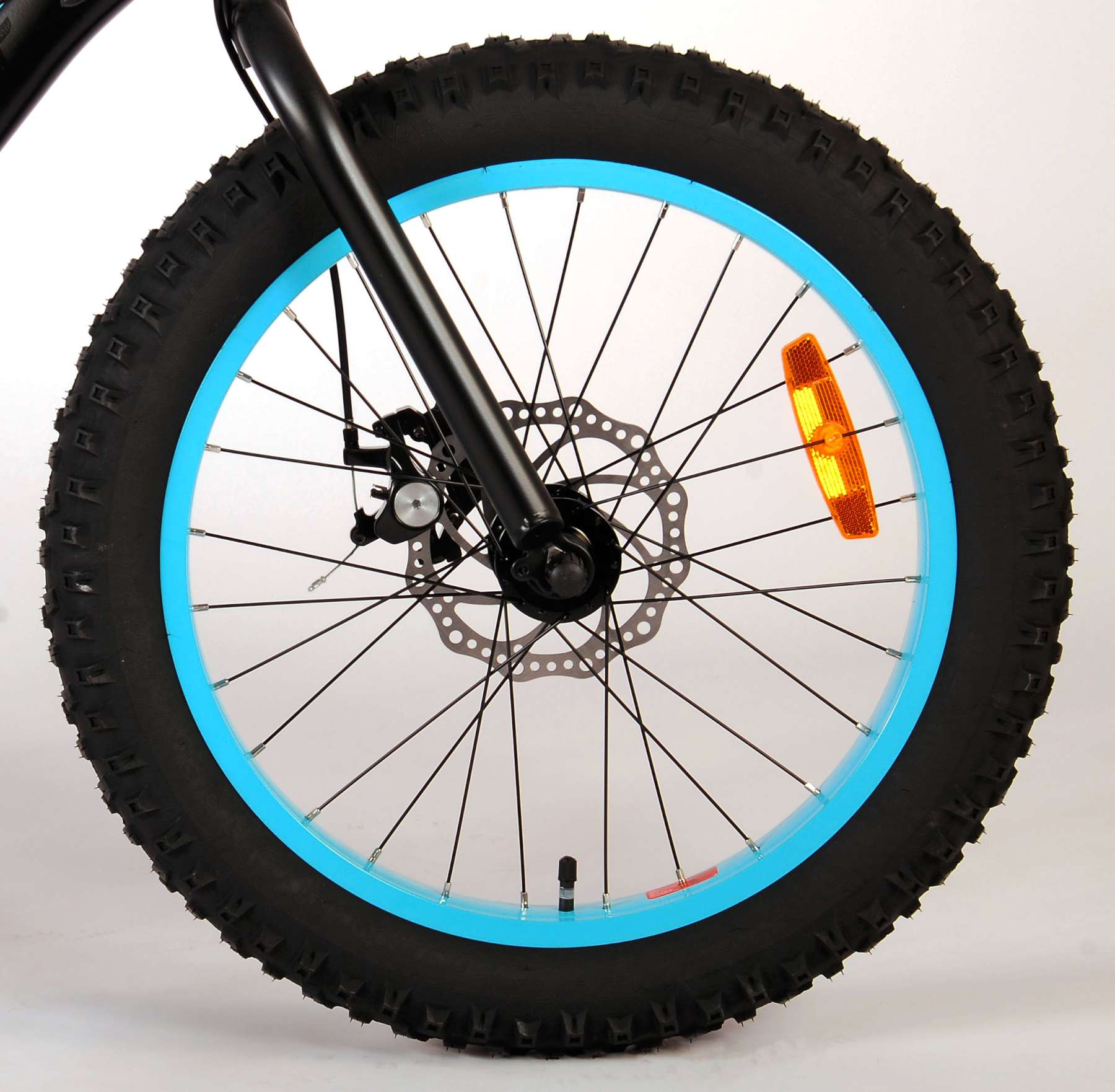 TPFSports Gradient Kinderfahrrad - Jungen - 20 Zoll - 6 Gänge - Scheibenbremse - Schwarz Gelb Grün