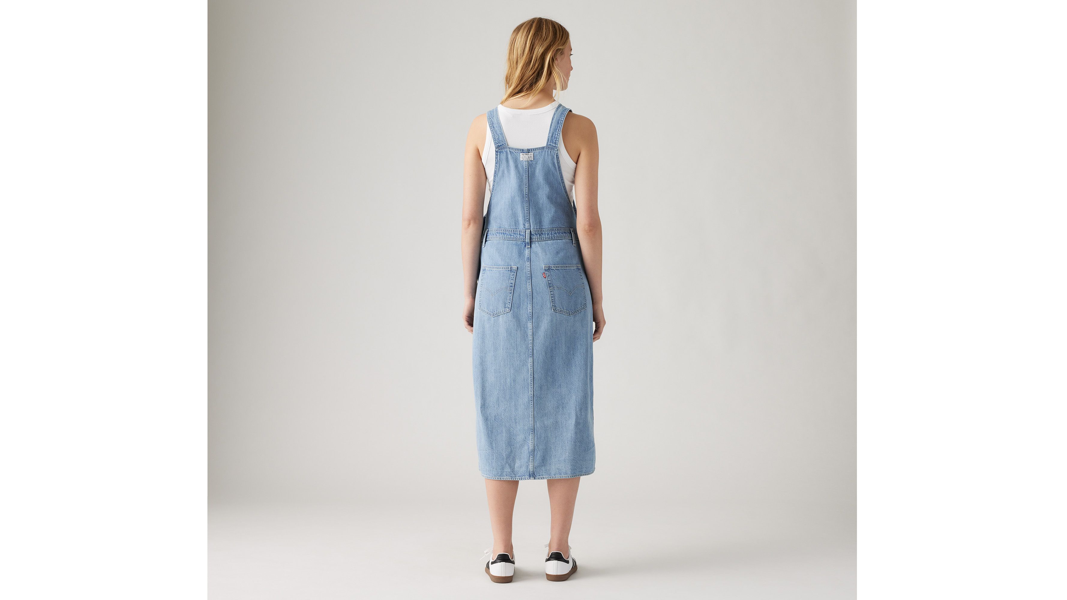 Robe salopette Tico Lightweight - Twisted Words 2 - Bleu