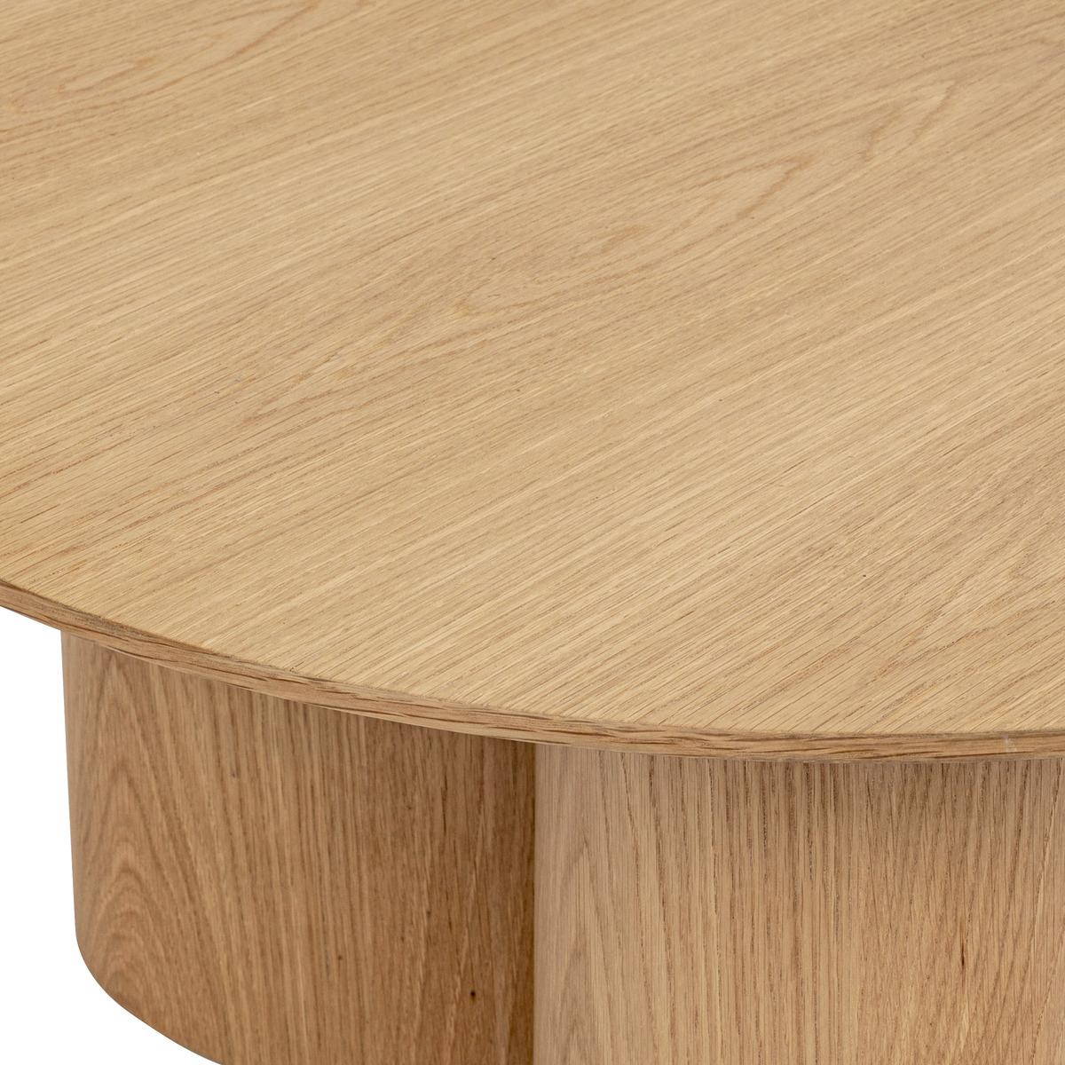 TABLE BASSE ALIONA BOIS NATUREL D.80CM