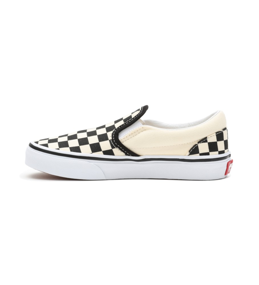 Vans Zapatillas Checkboard Classic Slip-On branco, negro