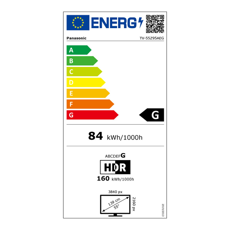 Panasonic TV-55Z95AEG - TV OLED 4K UHD HDR - 139 cm