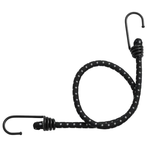 vidaXL Strikksnorer med refleksstrimler og kroker 10 stk 46 cm