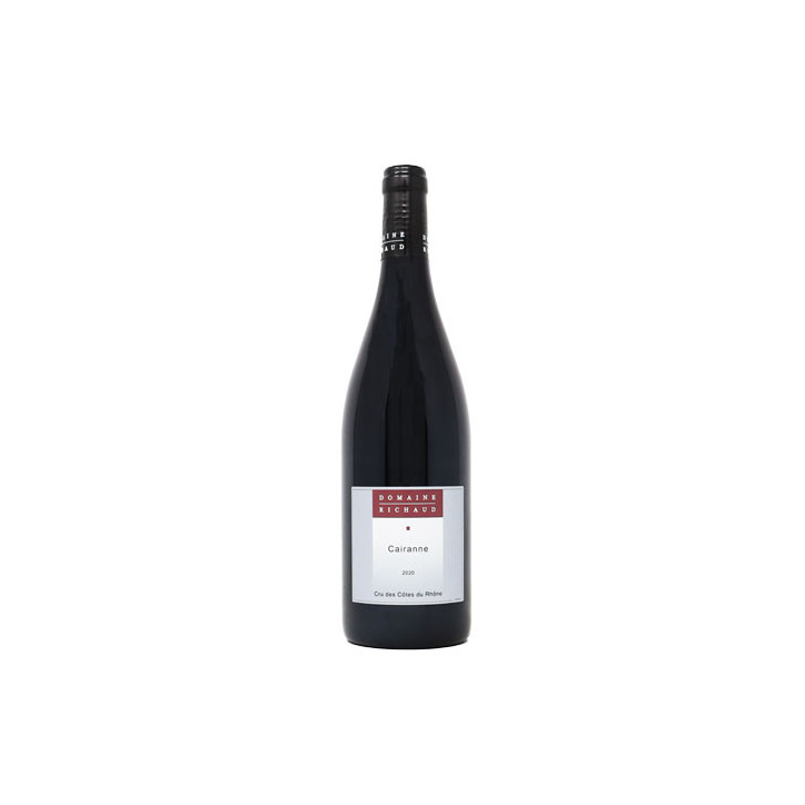 Domaine Richaud Cairanne sans soufre rouge 2020