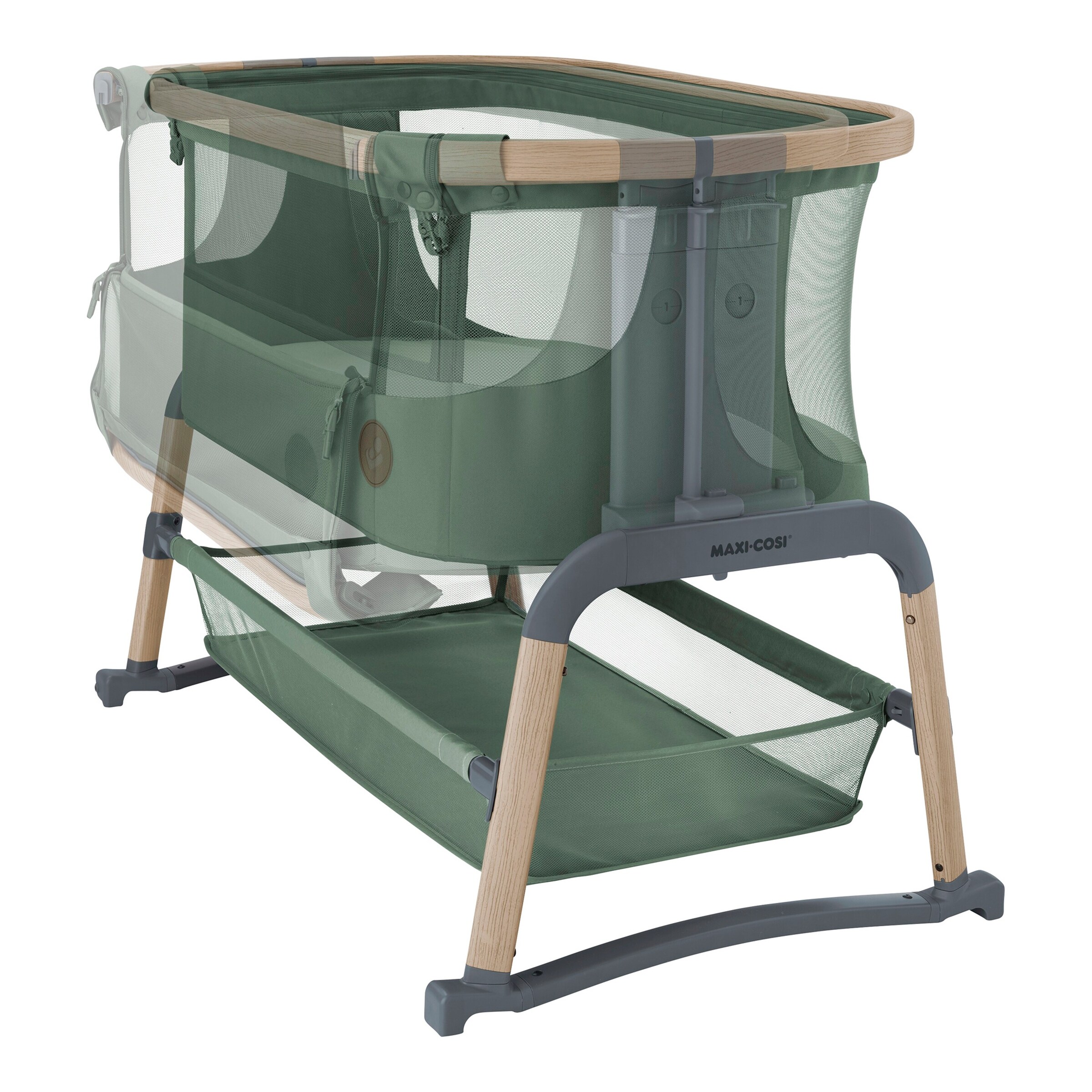 Maxi-Cosi Beistellbett Iora Air Beyond Green