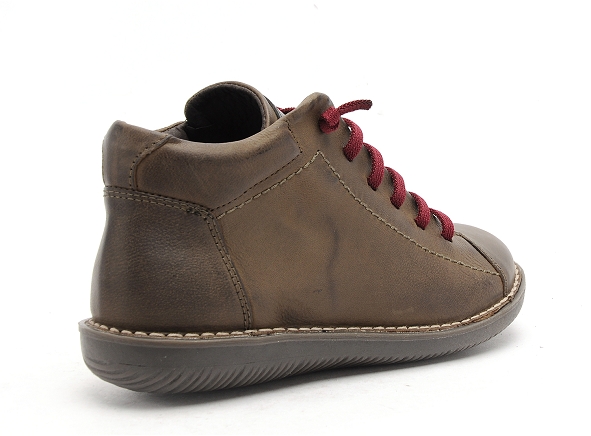 Chacal boots bottine plates femme 6405 kaki