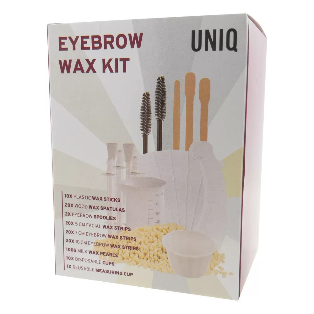 UNIQ Øjenbryn Voks Kit - 1 stk.