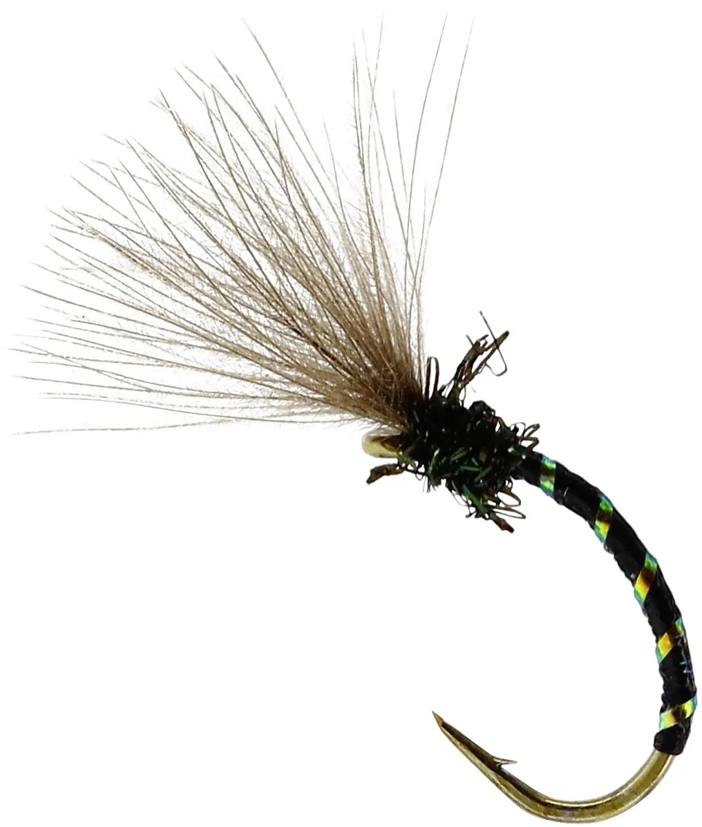 Unique Flies Midge Flash Emerger Black Black