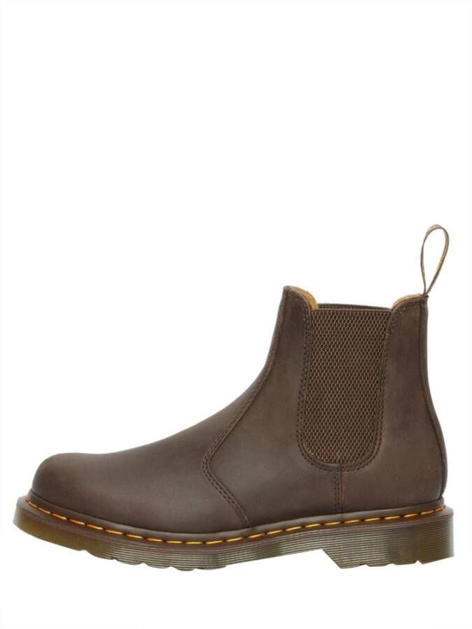 Dr. Martens Dr.Martens 2976 Ys Donkerbruin Laarzen Crazy Horse Donkerbruin Streetwear Volwassen