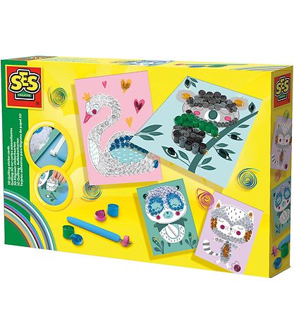 SES Creative 3D-Karte - Quilling-Karte