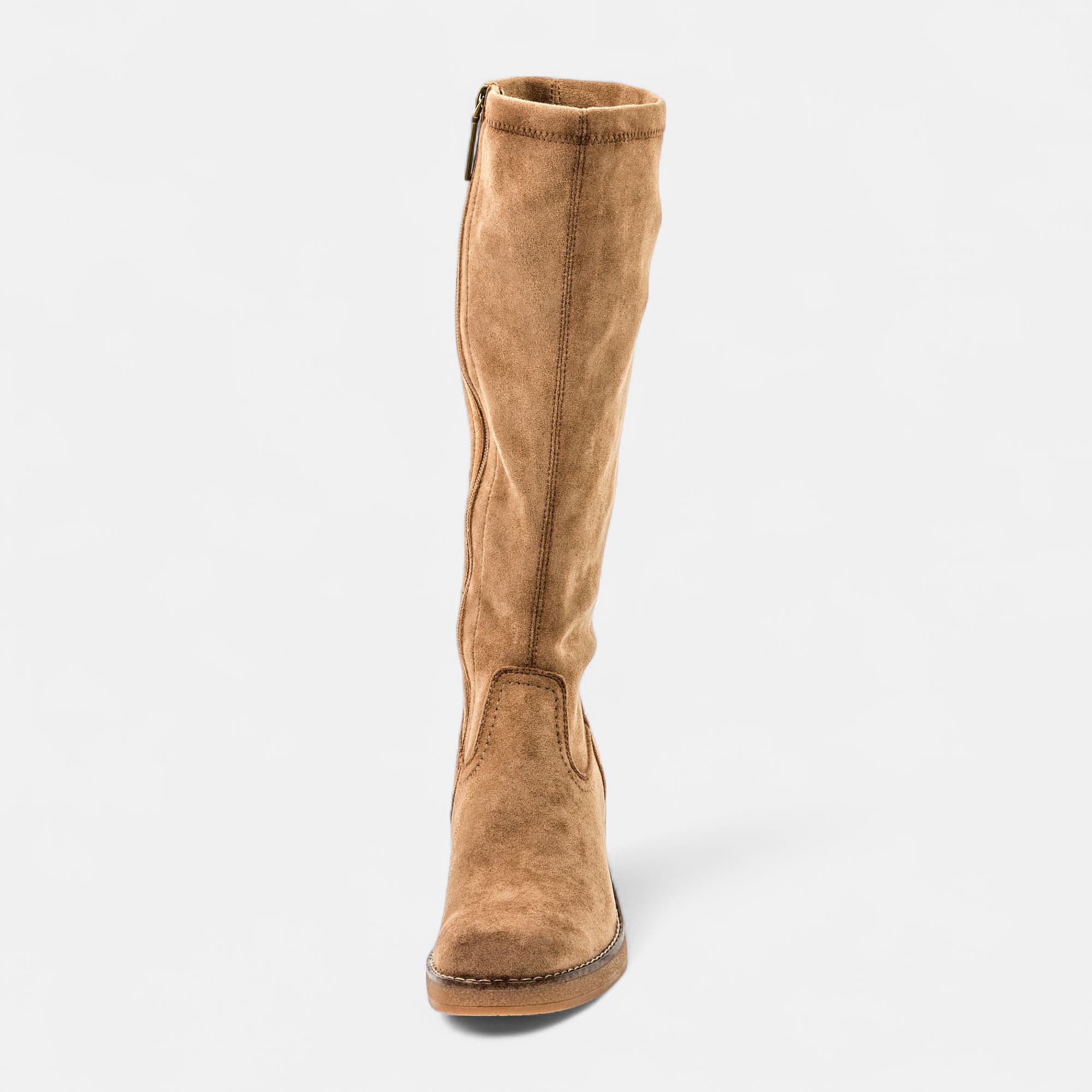 Bottes à talon Femme beige