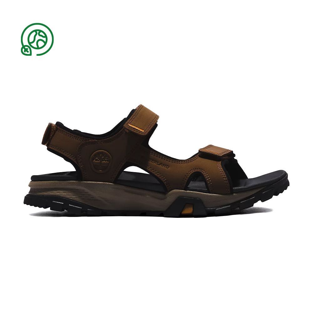 Timberland LINCOLN PEAK - Sandales Homme dark brown leather