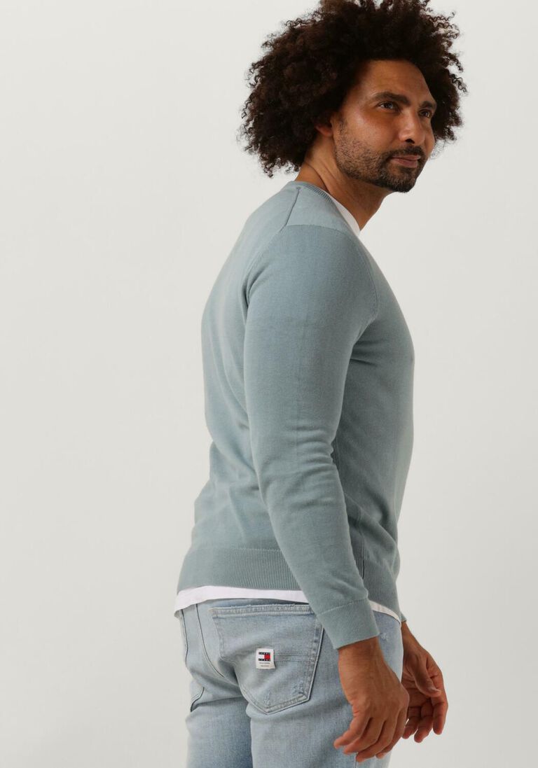 LYLE & SCOTT blauwe lyle & scott t-shirt cotton crew neck jumper