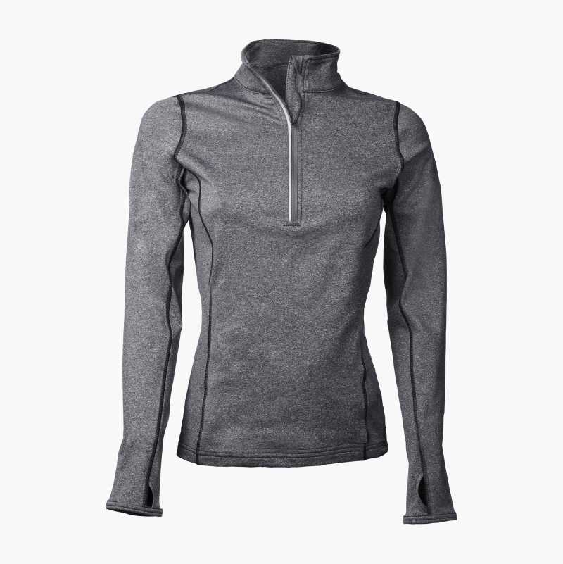 Treningstrøye ½ zip, dame, 38/40