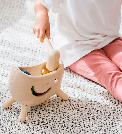 PlanToys Tr?leget?j - Banke-Bold-Spil - Tr?