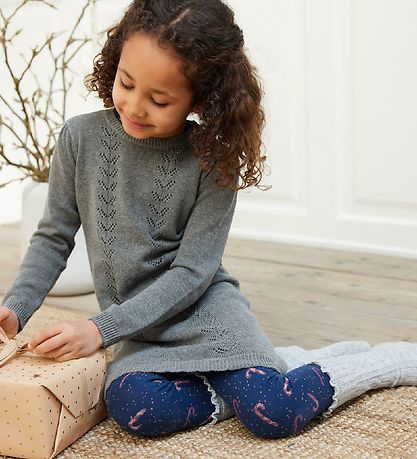 Noa Noa miniature Kniestrümpfe - Mini Mädchen Ducca - Beige/Grey