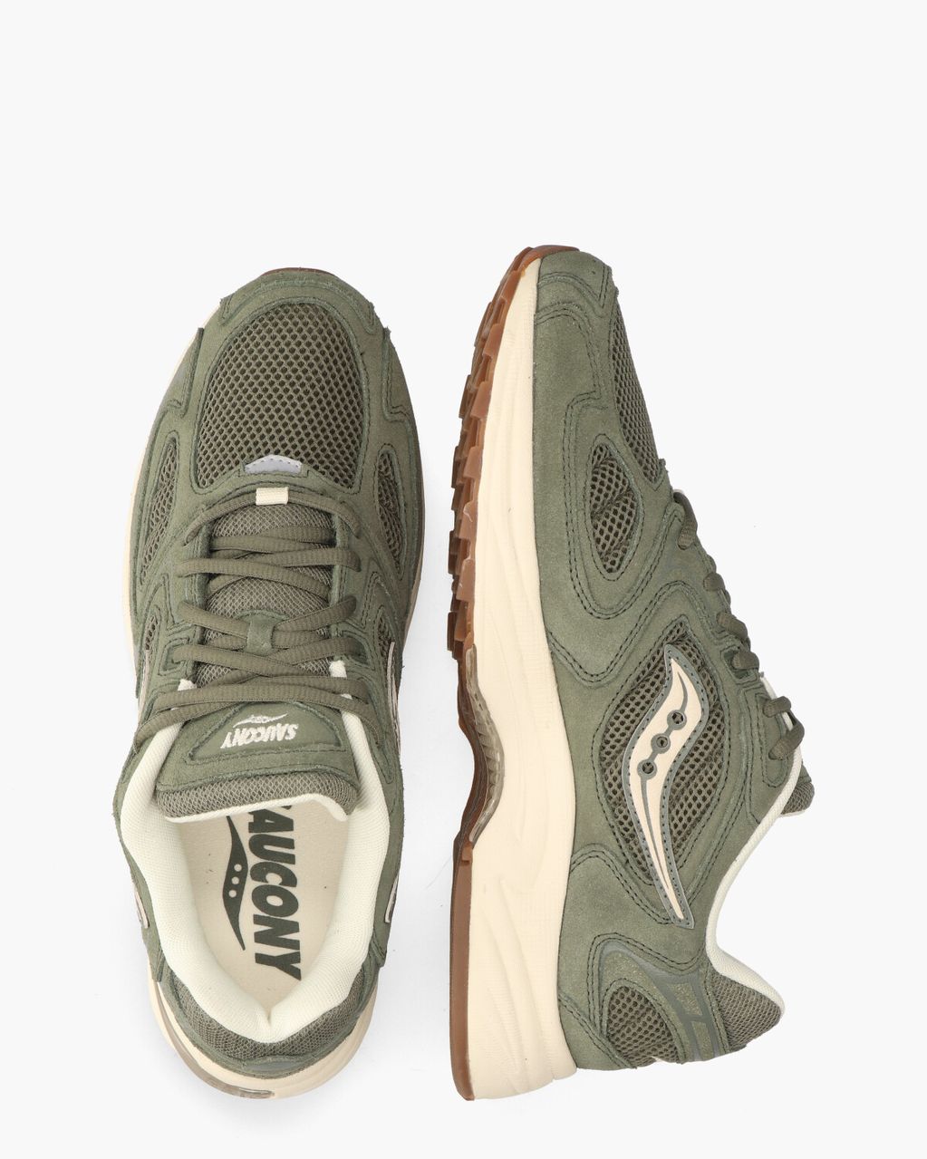 Saucony Grid Jazz 9 Groen Herensneakers