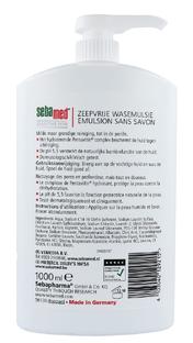 Sebamed Wasemulsie - met doseerpomp 1LT