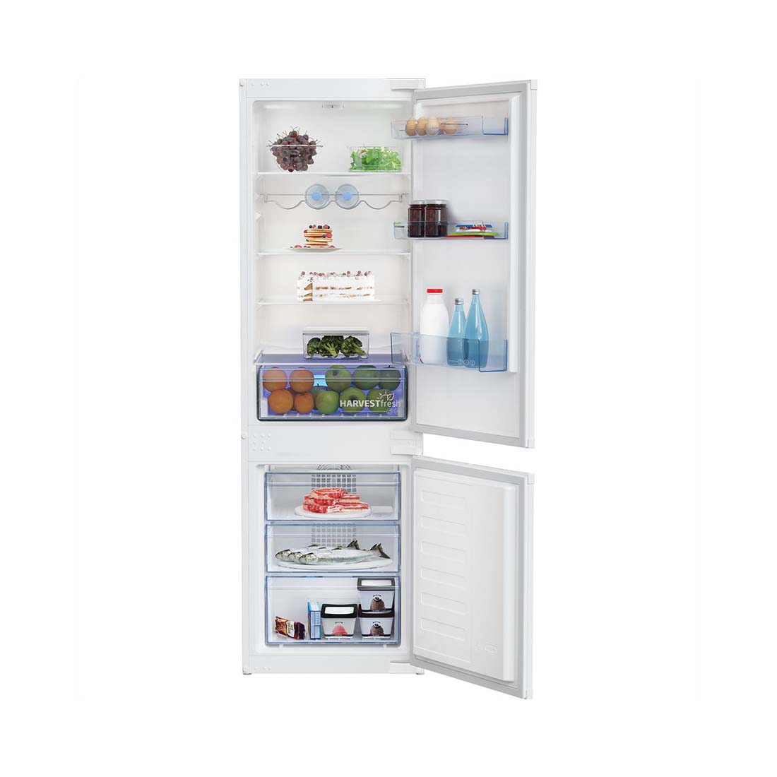 beko Einbau Kühlschrank BCHA275K4SCHN CH-Norm 55cm 262 Liter