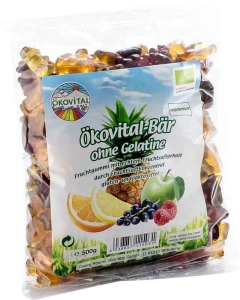 Ökovital Ökovital-Bär-Fruchtgummi ohne Gelatine, 500 g