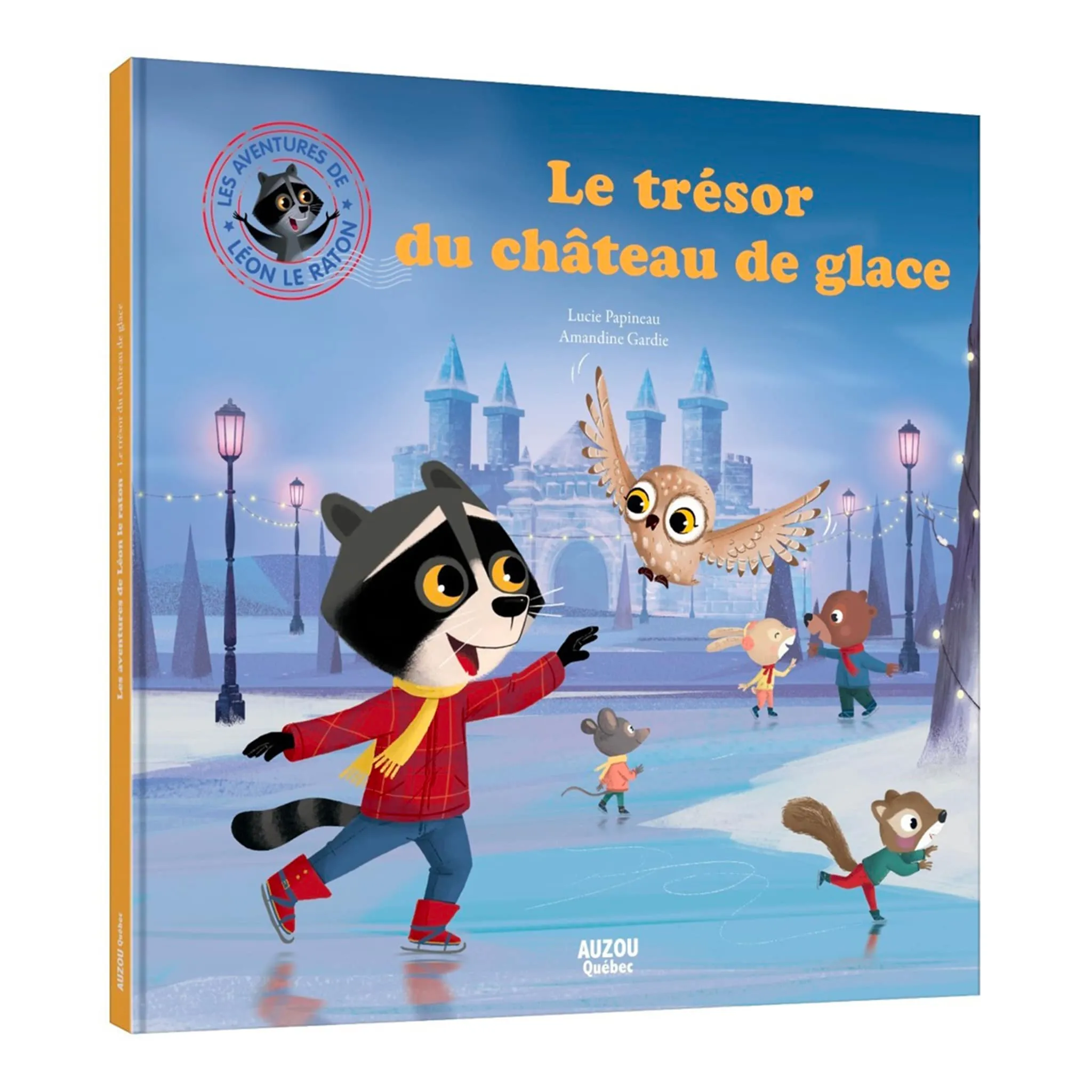Auzou Le Trésor du Château de Glace - Léon le Raton