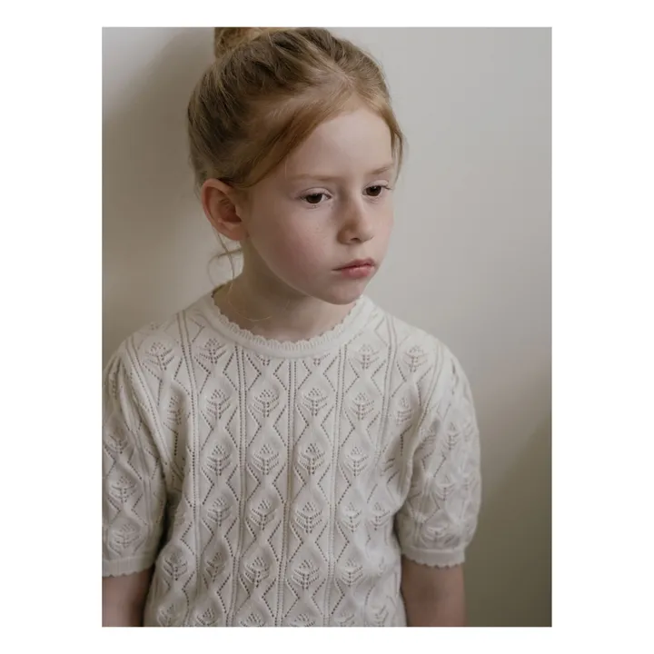 Louisiella Pull Lone Ajouré | Beige