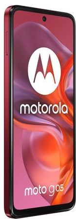 Motorola - moto g05 - Mobiele Telefoon - Zwart - Vegan Leer