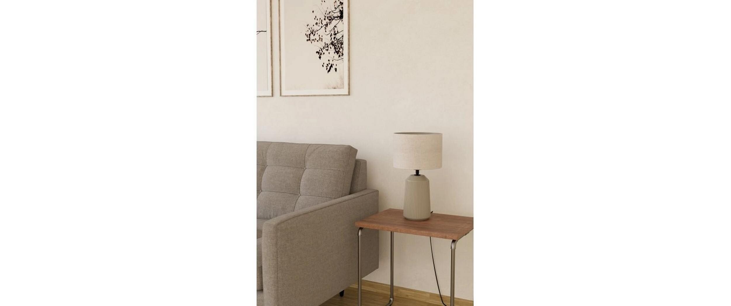 Tischleuchte CAPALBIO beige exkl. E27 1x40WTischlampe