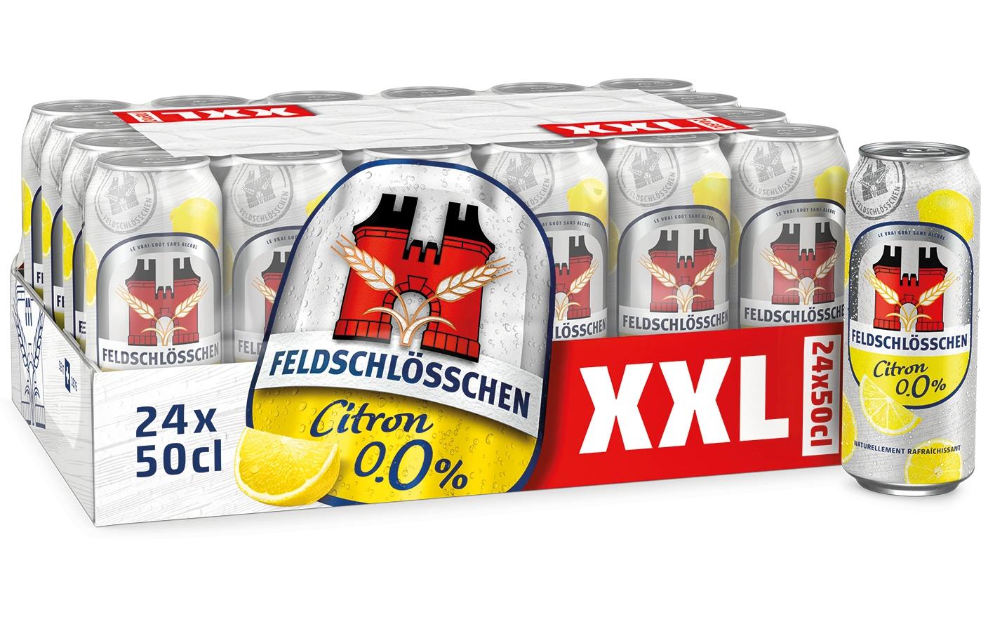 Bier Zitrone alkoholfrei 24 x 0.5 lBiermischgetränk mit Zitronenaroma ohne Alkohol