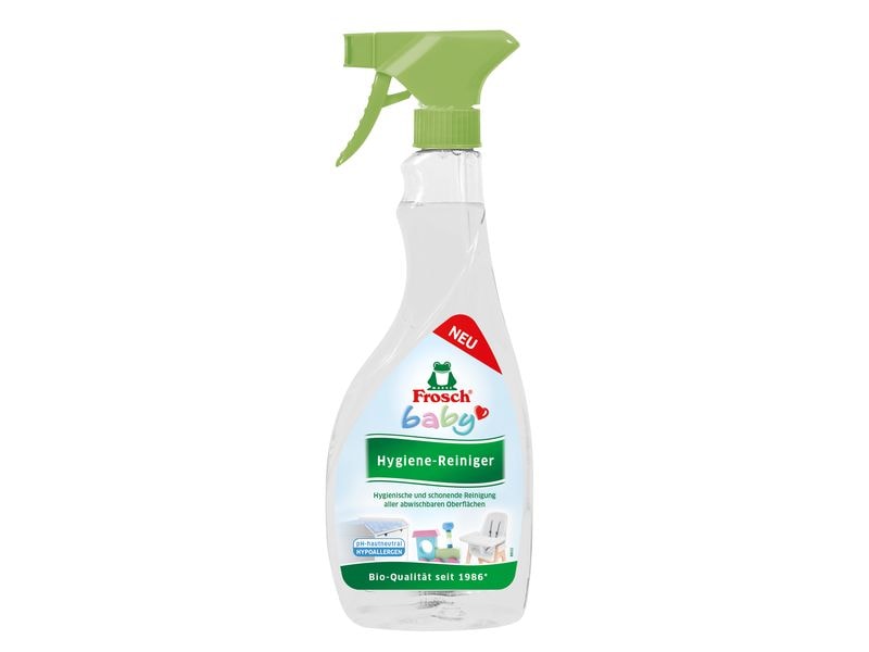 Frosch Baby Hygiene Reiniger 0.5 l Veganes und hypoallergenes Spray für hygienische Reinheit