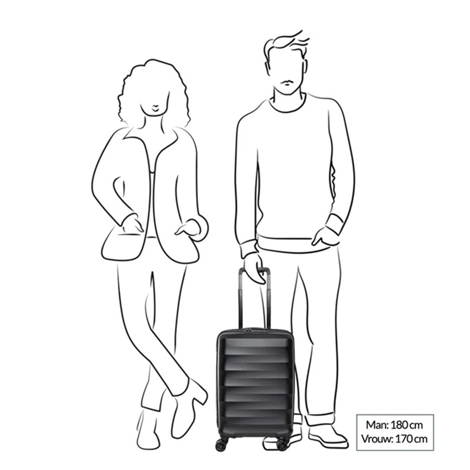Travelbags The Base Eco S groen