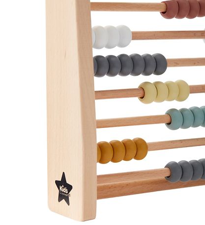 Kids Concept Kugleramme - Tr? - Multifarvet