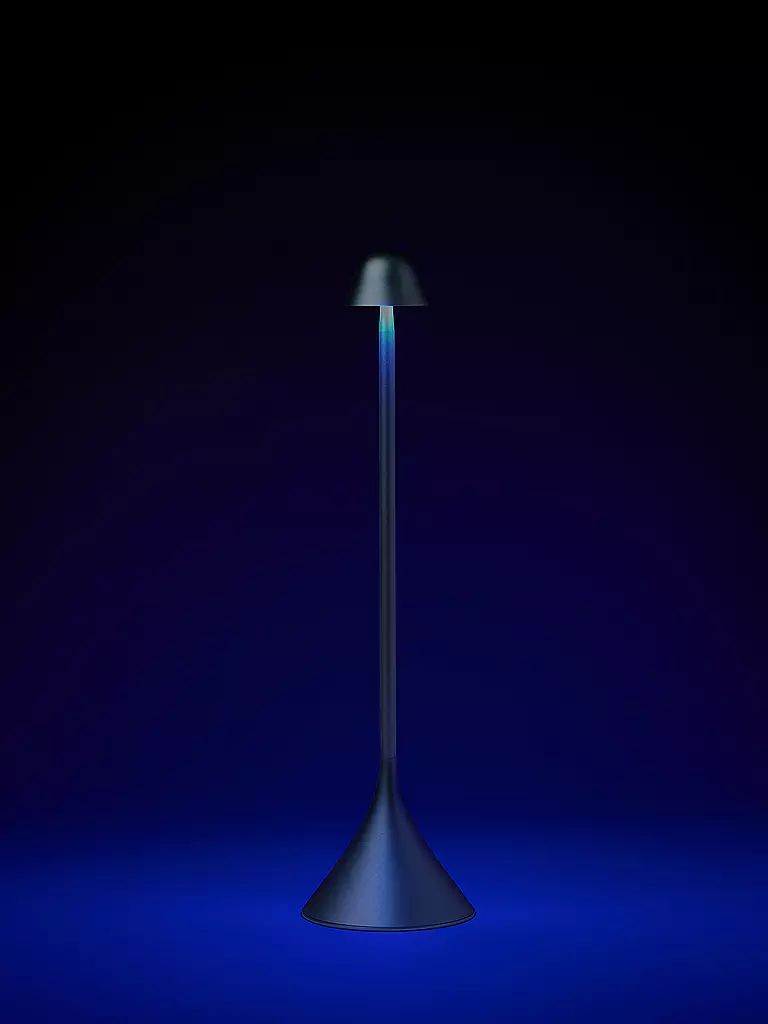 LEXON LED Lampe STELI 28,6cm Light Blue hellblau
