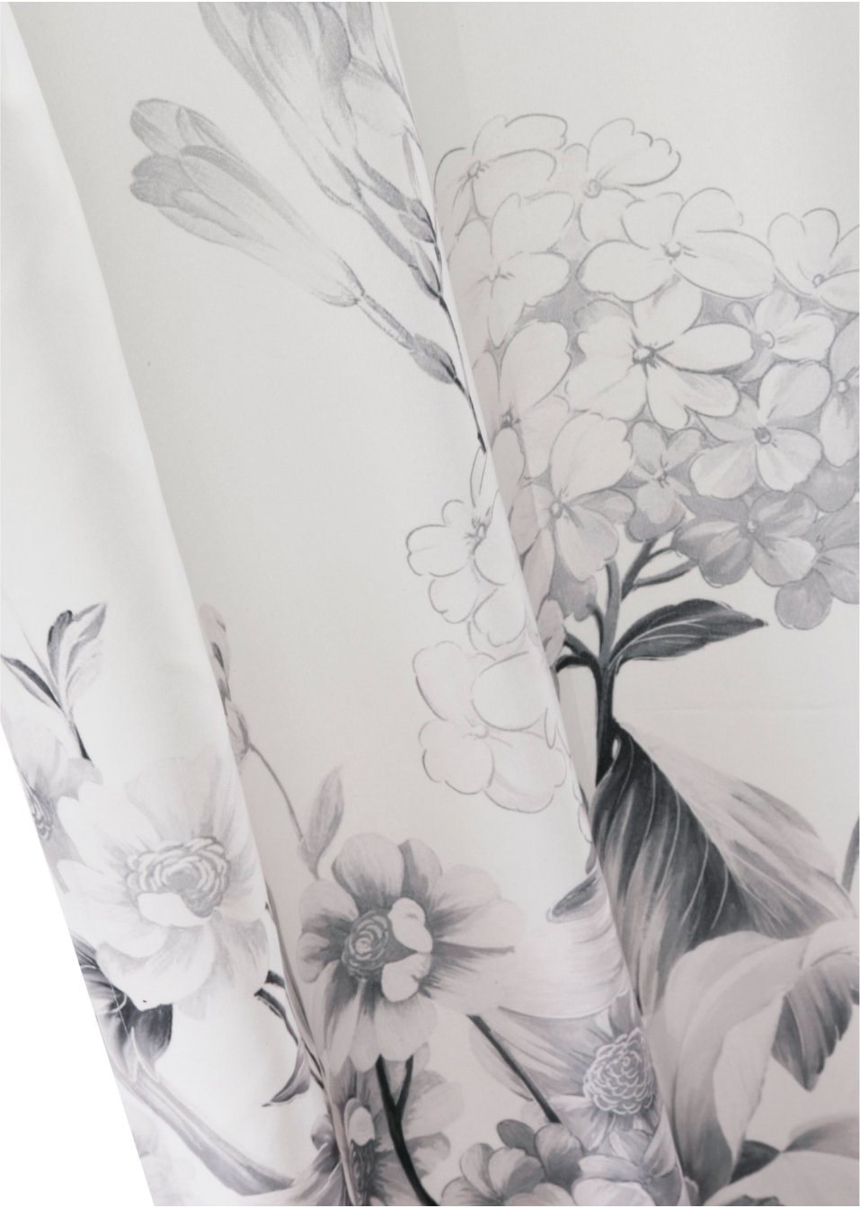 Panneau microfibre à imprimé floral