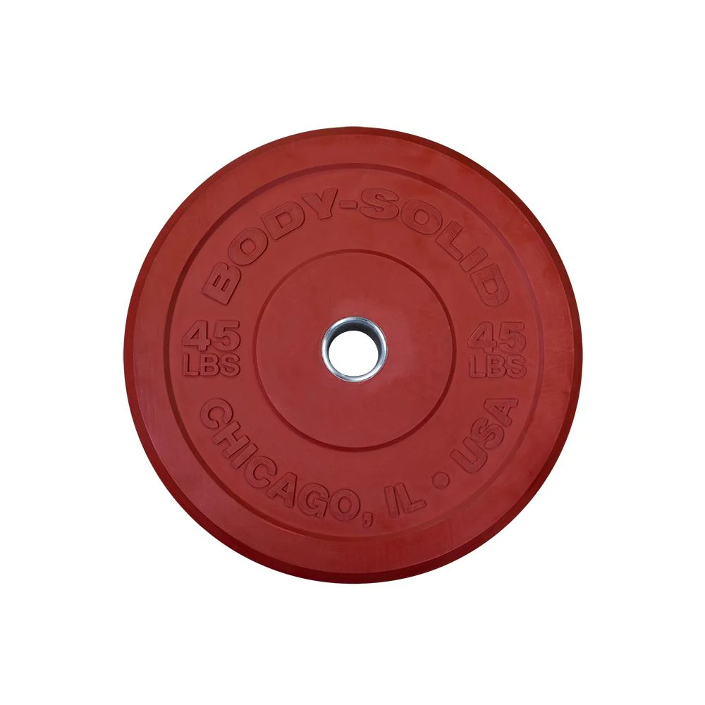 BODYSOLID Chicago Olympic Bumper Plate 5 kg