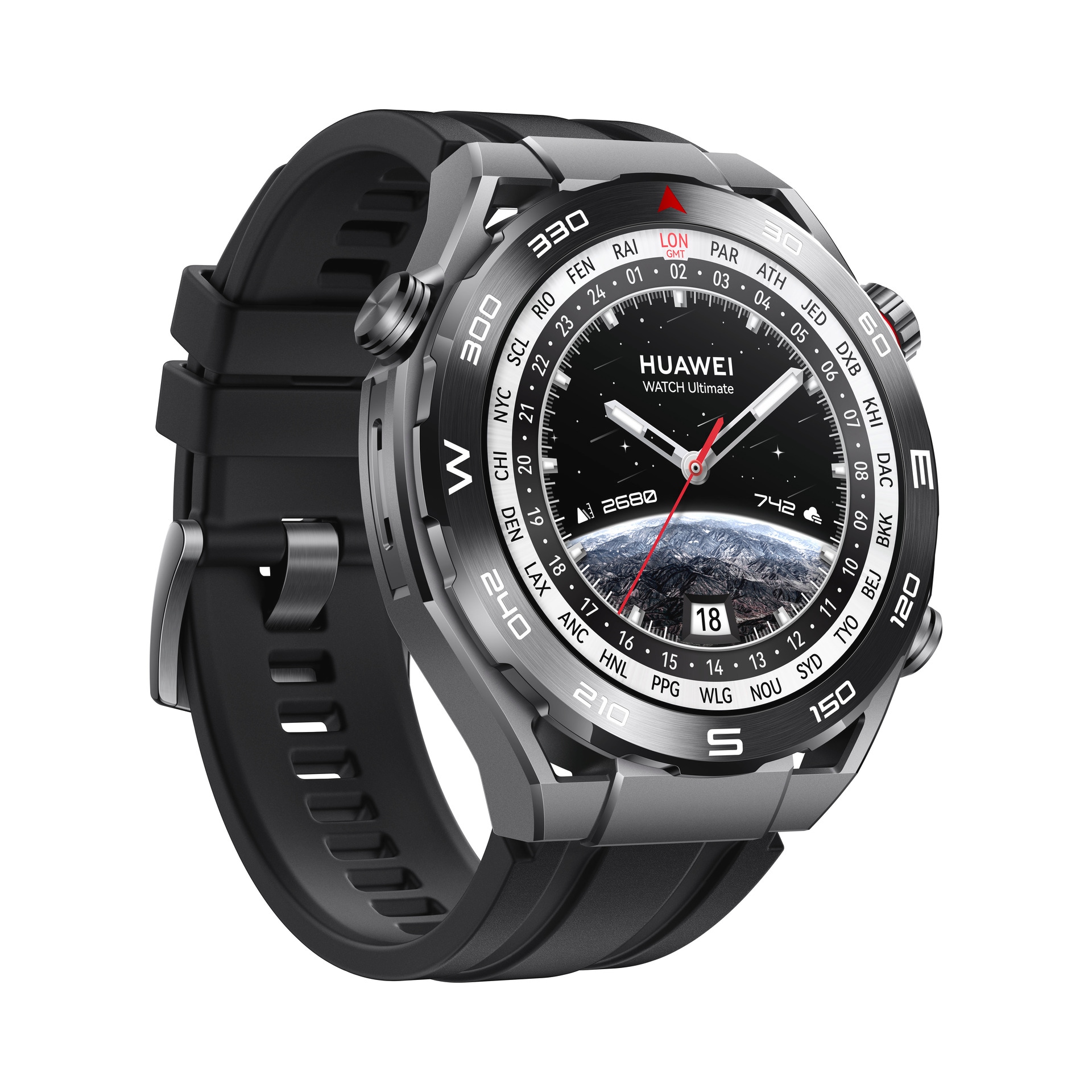 Huawei Smartwatch »Watch Ultimate« (3,81 cm / 1,5 ″) Proprietär