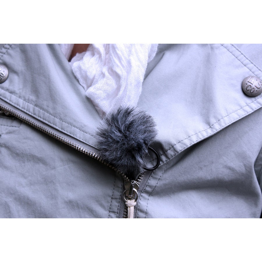 Rycote Grey Lavalier Windjammer (2 stuks)