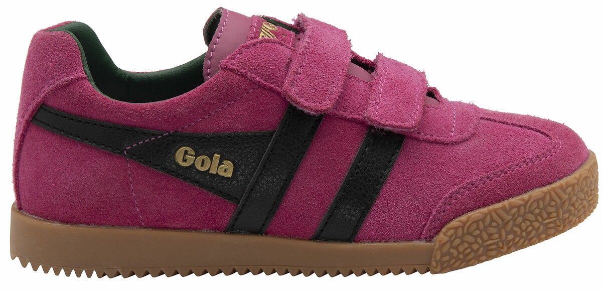 GOLA<br>Tênis de couro com tira de velcro estilo Harrier
