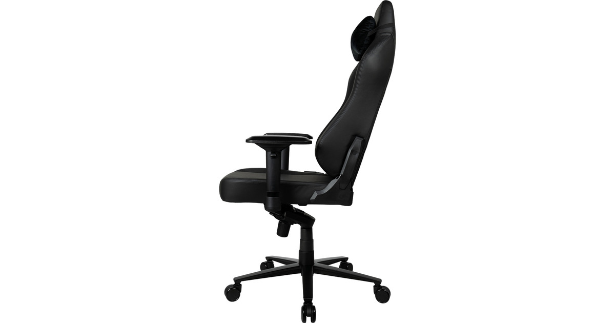 ArozziPrimo - Full Premium Leather - Black gamestoel  (Zwart)