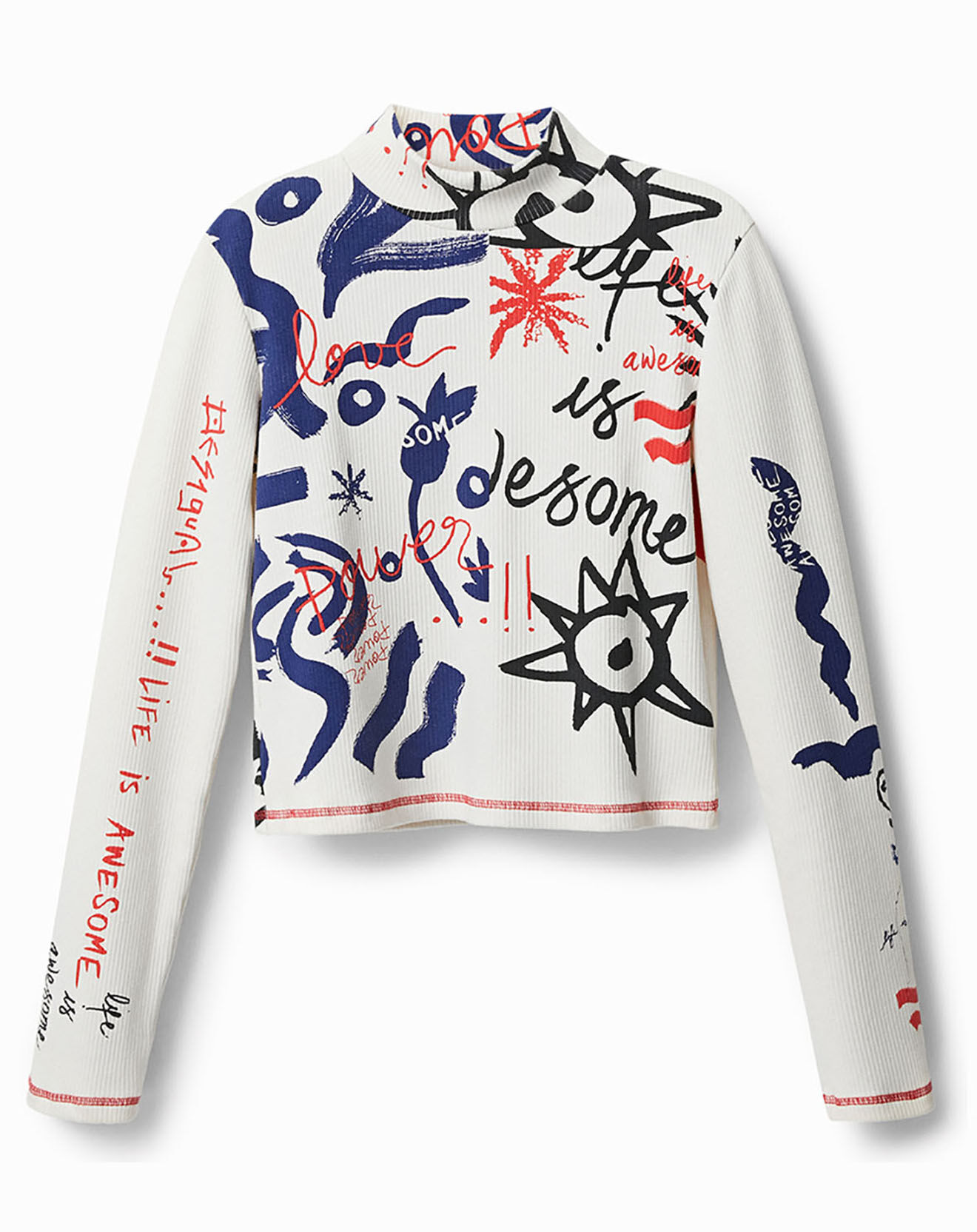 Desigual Top Mathilda blanc