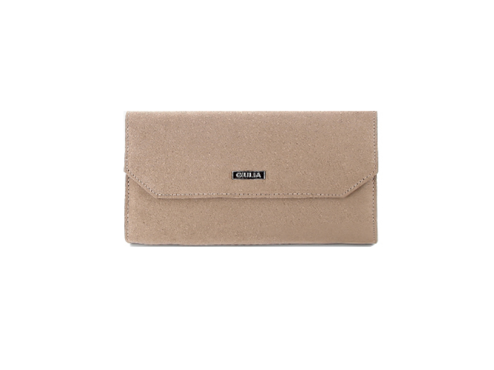 Giulia-HANDBAG G. velours Marron Clair